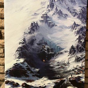 *VERY RARE* Ilya Nazarov Canvas Print Lord of the Rings: War in the North 47cm x